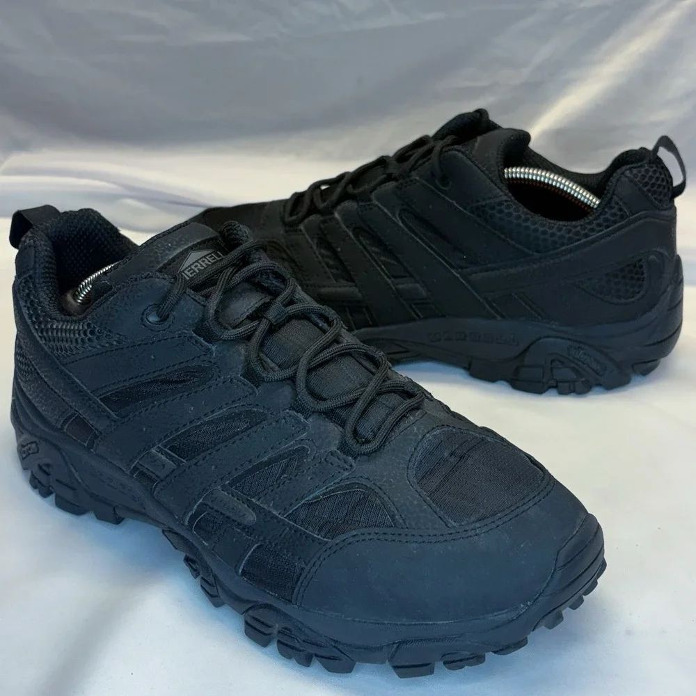 Merrell Moab‎ 2 Tactical Hiking Shoes Men's US 11.5 Wide Black Lace Up J15861W